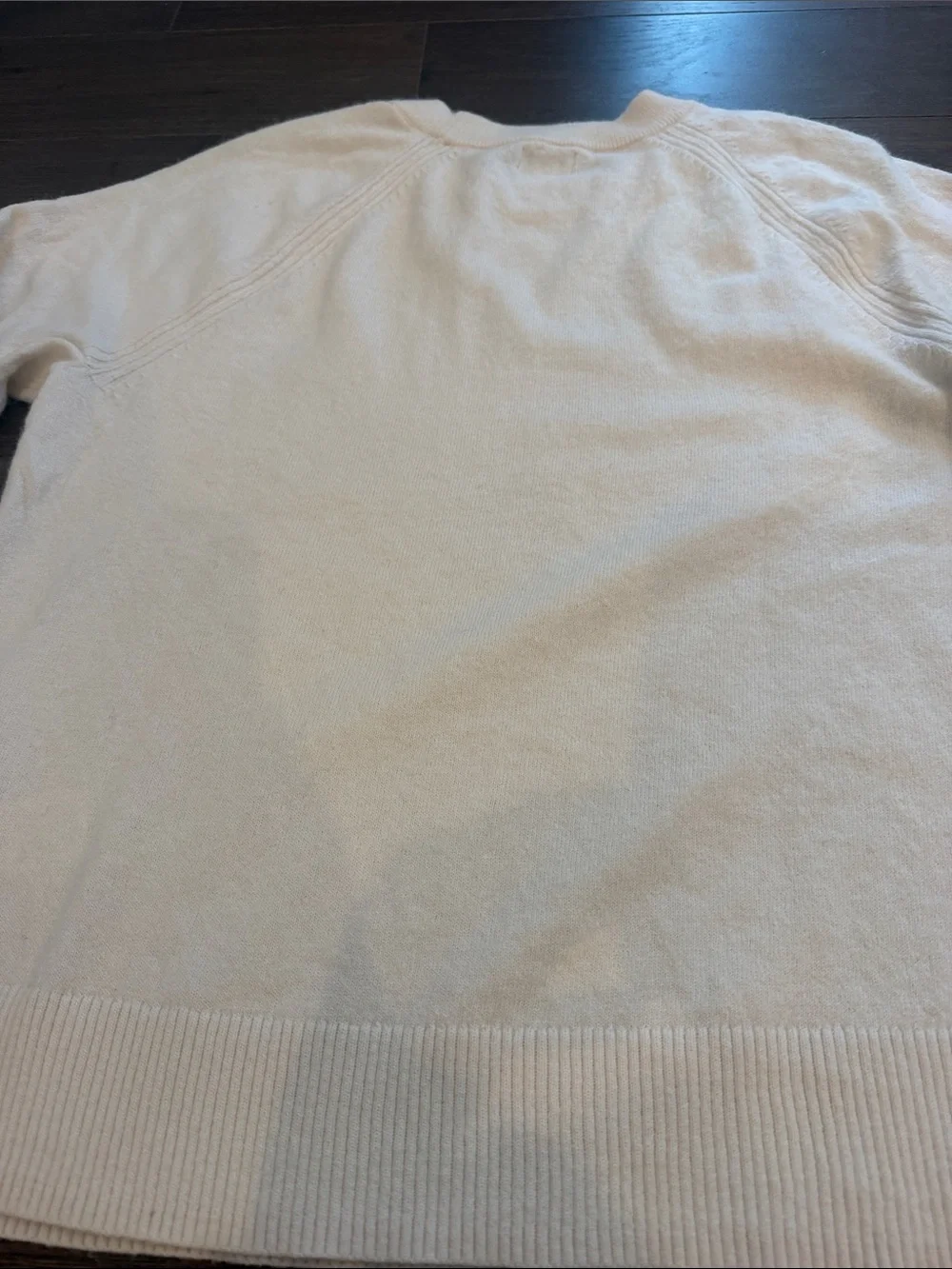 J. Crew Cream Crewneck Sweater Size Medium - C27-102